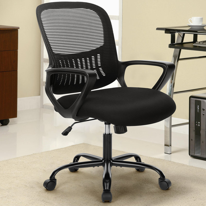 Drusilla Ergonomic Mesh Task Chair, Black