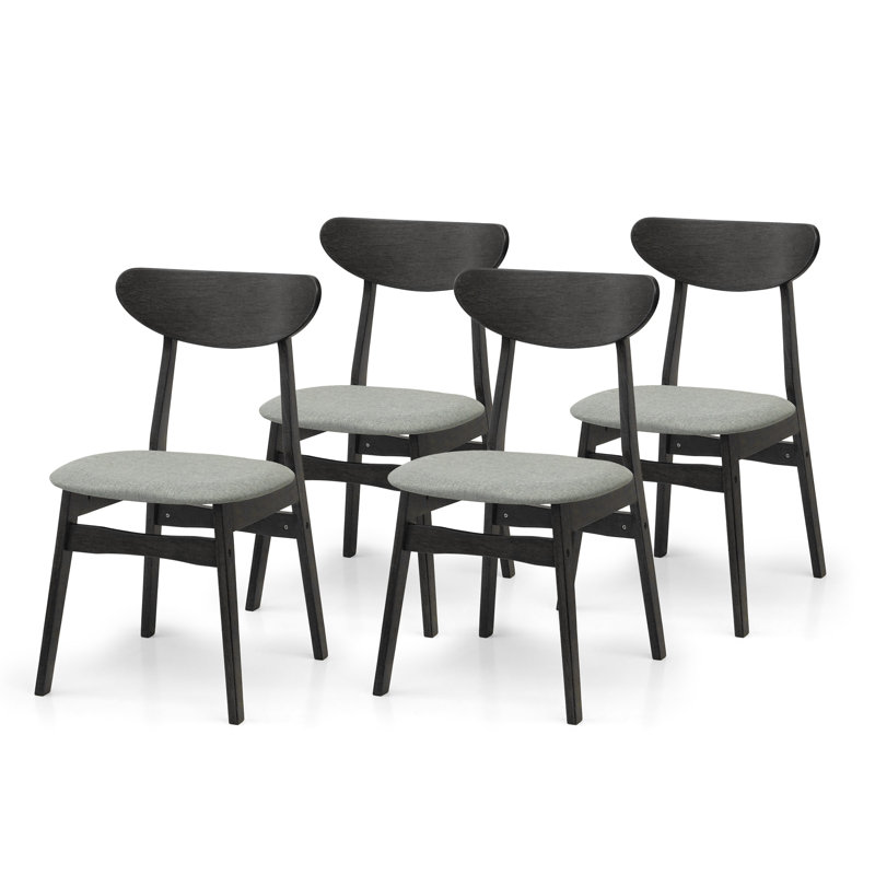 Hosmer Fabric Side Chair, Espresso
