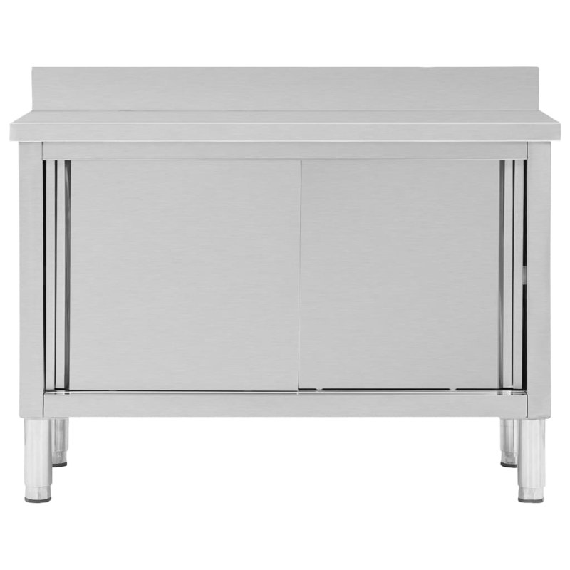 Birck Metal Kitchen Island