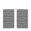 Kimberley 3 Drawer Bedside Sets of 2-118539685
