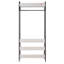 Alva Open Wardrobe with 4 Shelves-665066831