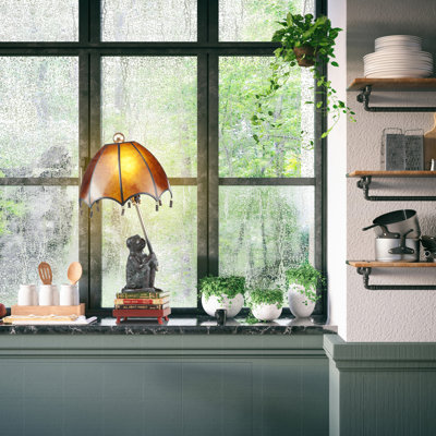 Andreano Intellectual Monkey 22"H Table Lamp