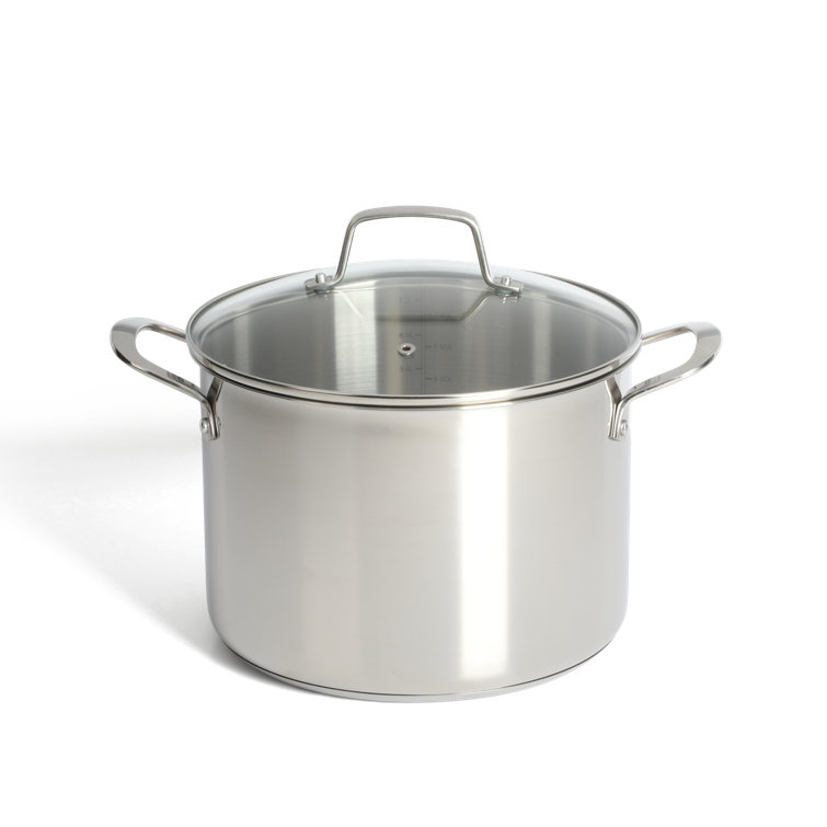 Farberware Classic Stainless Steel Stock Pot/Stockpot with Lid - 16 Quart,  Silver