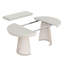 Extendable Metal Base Dining Table-262415561-262415574