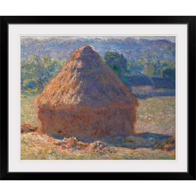 La lecture, 1890-1891. Musée d'Orsay, Paris, France. «Détail» par Claude Monet - reproduction imprimée