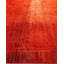 Tapis orange / rouge 9 pi 10 po x 13 pi 4 po Overyed One-of-a-Kind