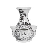 Country Estate 11.5" Tulipiere Vase- Flint Gray
