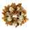 27" Fall Wreath with Hydrangeas and Pinecones