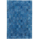 Art Hide Cowhide Area Rug in Blue