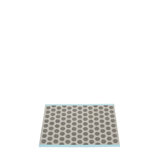 Noa Polka Dots Area Rug in Dark Gray/Light Gray