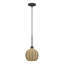 Mini-luminaire suspendu en bronze 1 lumière Summervine-132211283