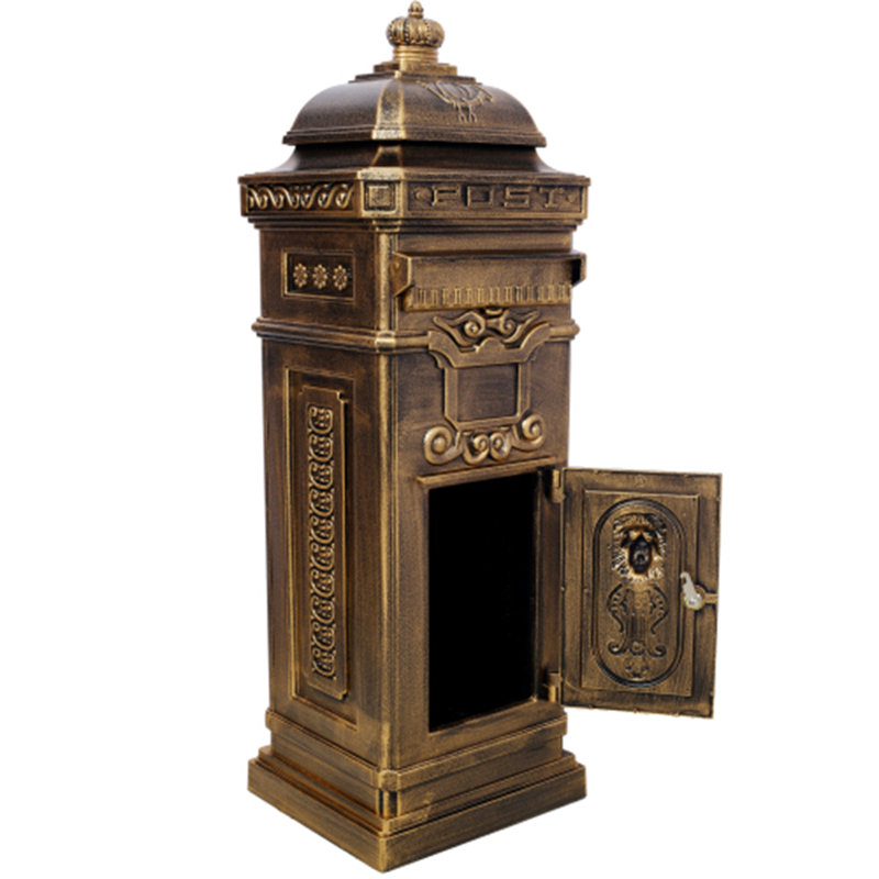 Boîte aux lettres de grande capacité, Cuivre