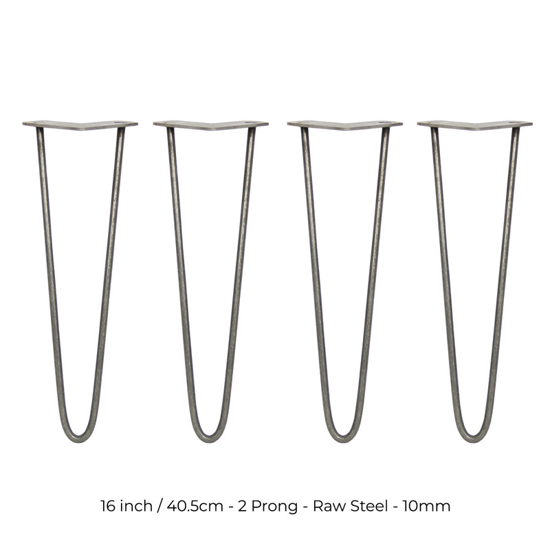 Downend Table Leg, 40.64cm H x 11cm W x 8cm D, Silver