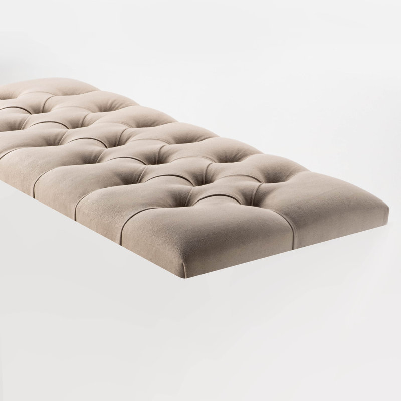 Luczak Upholstered Headboard, 100 x 45 cm, Latte