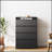 Living Room Sideboard Storage Cabinet with 4 Drawers, Perfect for Organizing Books and Multimedia Equipment, Simple and Stylish Design