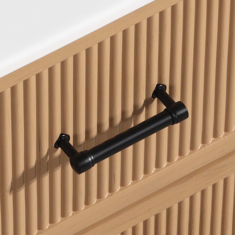 29,00 meuble-lavabo simple avec comptoir, Brun clair