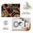 1PC Geometric Overlapping Circle Abstract Vintage Brown area rugs for Living Room, Soft and Comfortable, Suitable for all seasons, easy-to-maintain, machine washable Indoor floor mat, Under Table Farmhouse suitable for dining room, bedroom, entryway,-1717214929