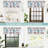 Alarie Ada Botanical Print Lined Flower Leaf Thermal Insulated Window Valance Rod Pocket  1 Pack-2021392414-2032566788
