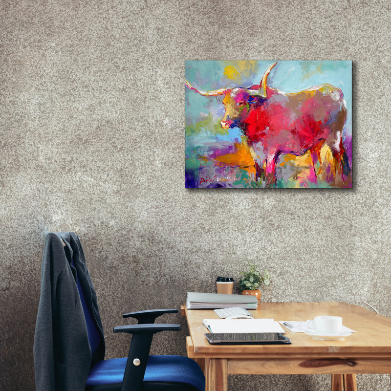 " Arttlong " by Richard Wallich, 26" H x 34" W x 1.5" D