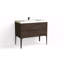 Avila 42" W Freestanding Single Bathroom Vanity with Dean Leg-433720097-433720098-433720125