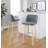 Toriano Swivel Upholstered Counter Stool-94352146-94352147