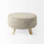 Tabouret d'appoint en bois massif Laverty