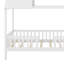 Lit simple en bois en forme de maison-1767263668