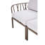 Fauteuil de jardin - base en plastique, coussin de confort intérieur / extérieur, structure