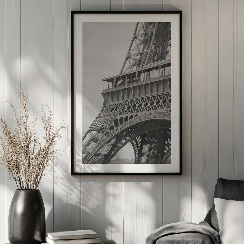Paris Heights, Cadre photo simple en zinc vieilli, H 17,25 po x l 21,25 po