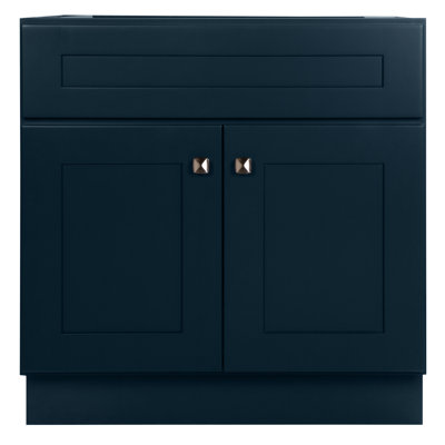 Meuble-lavabo sans comptoir Brookings, entièrement assemblé, 30 po