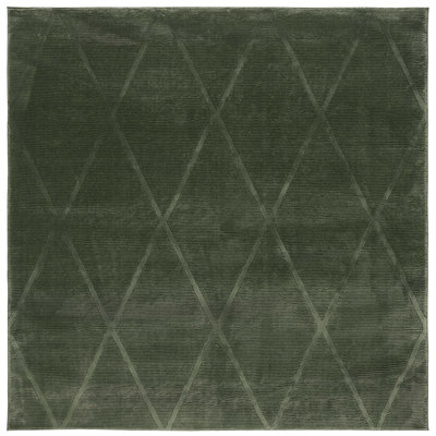 Revive Geometric Area Rug In Green