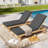 Outdoor 4'' Chaise Lounge Cushions Lounge Chair Cushions 26" W X 80" L-423027274-408104540
