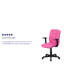 Chaise de bureau pivotante en vinyle Bonavant-100667718-100667724