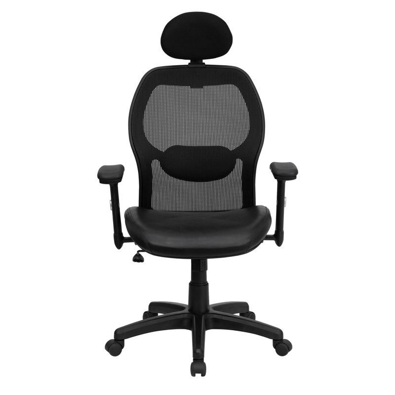  Chaise de travail en filet Super, Noir