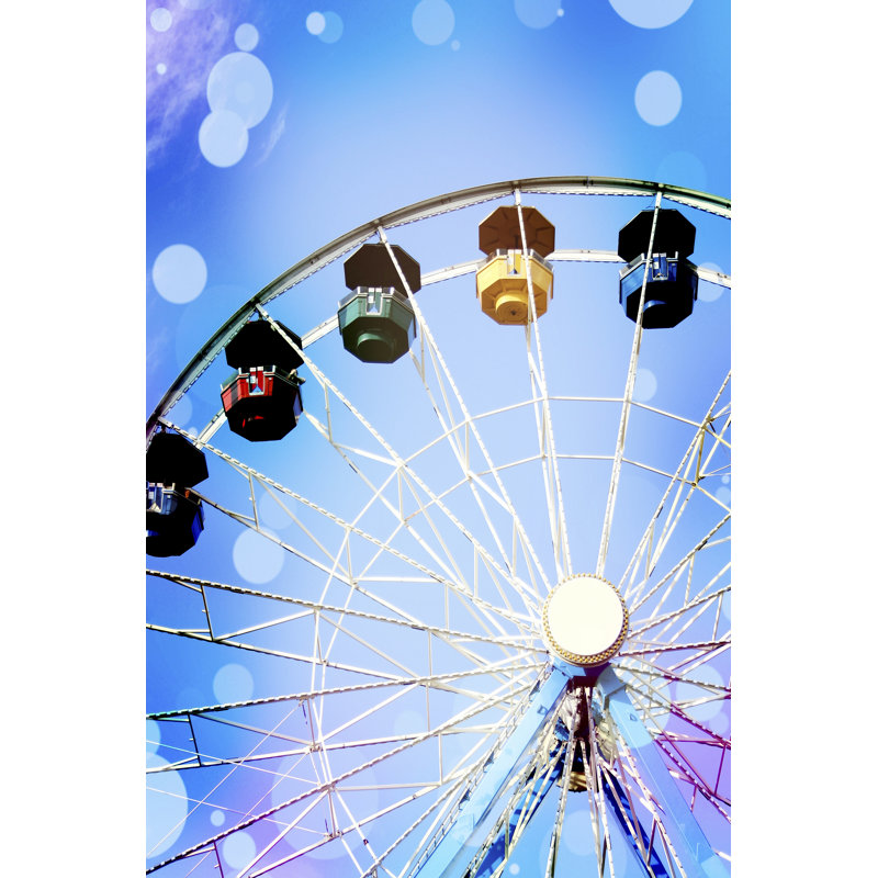 Carnival Blues II by Sylvia Coomes - Photograph Print, Black Floater Framed, 46cm H x 30cm W