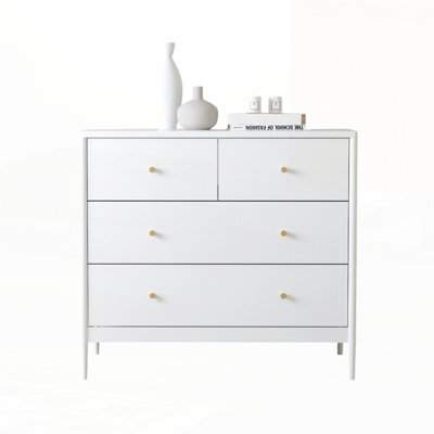 Wooden Storage Nightstand Organizer