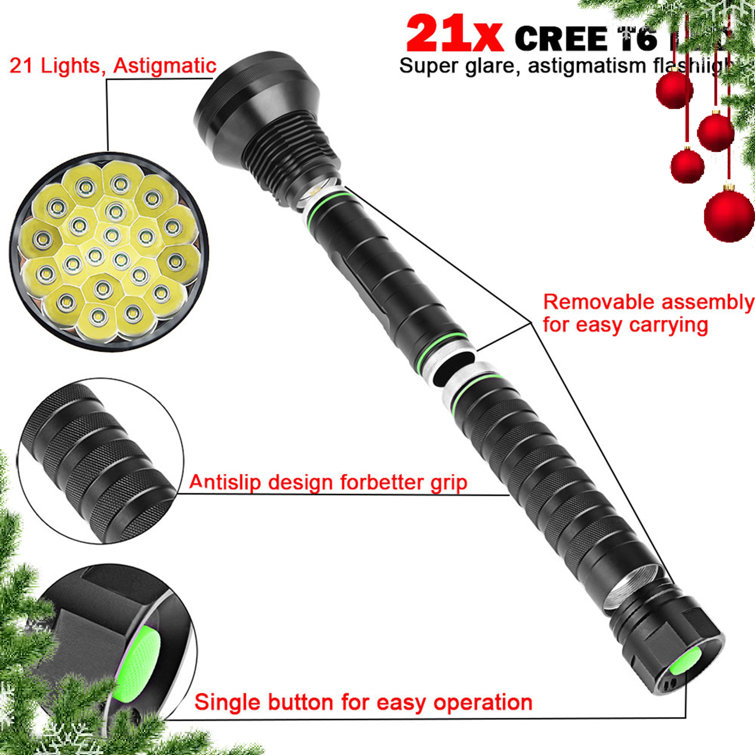 3.5'' Battery Powered Integrated LED Flashlight