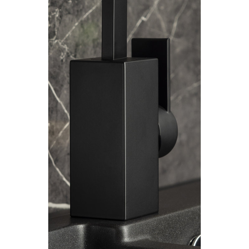 Abode Designs Pixell Kitchen Faucet, Matt Black