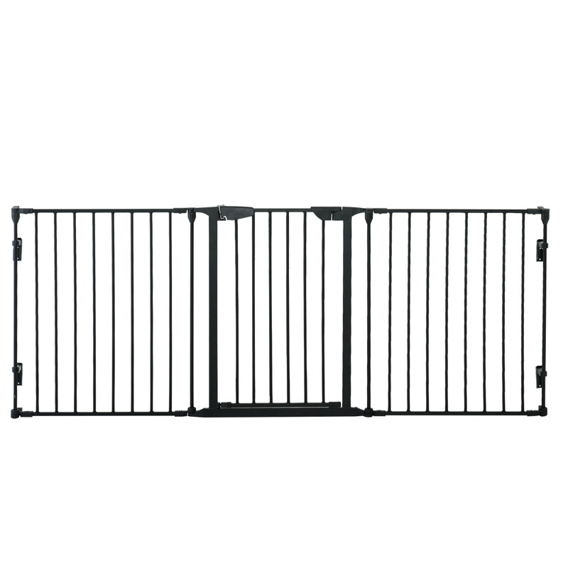 Free Standing Pet Gate With Door, 180cm W