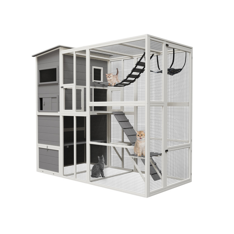 Enclos pour chat Tucker Murphy Pet Catio, Blanc
