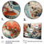«China Art Silk Emb broderie», reproduction d'art sur toile encadrée-101441530-101441472
