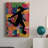Patchwork Athlete II - Wrapped Canvas Painting-1228416126