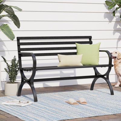 Banc d'extérieur en métal Ariyanah