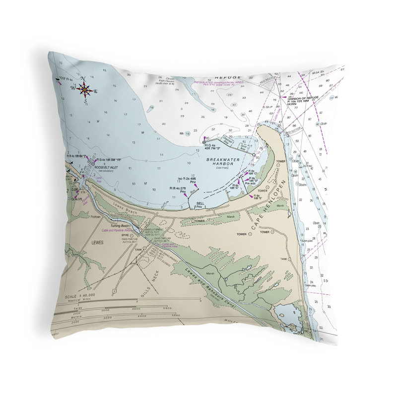 Coussin décoratif intérieur/extérieur lewes