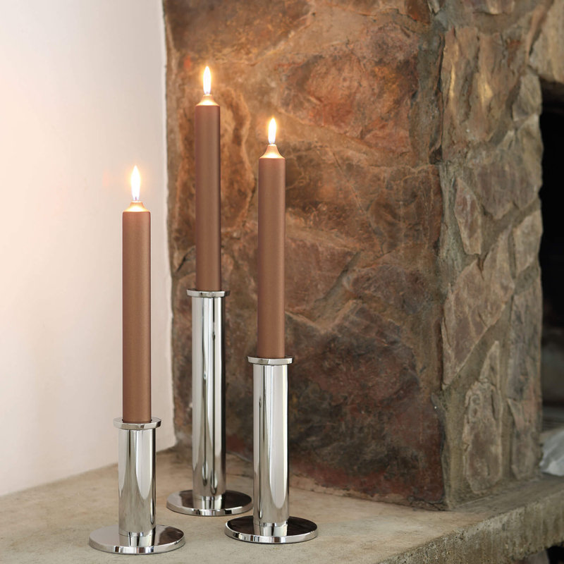 Candlestick, 18cm H x 10cm W x 10cm D