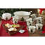Spode Christmas Tree 10 Pc Punch Bowl W/Cups&Ladle