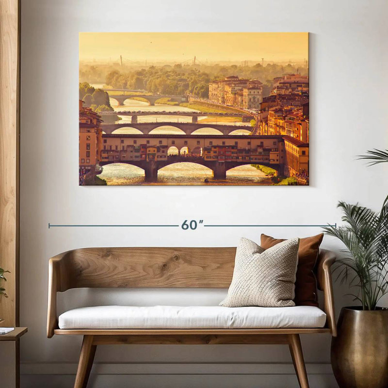Lilie Ponte Vecchio, 32" H x 48" W