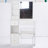 29.2" Small Space Left Drawer Desktop Vanity Table + Cushioned Stool, Extra Large Right Sliding Mirror, Multi Layer High Capacity Storage, Practical Fashionable Dresser, Suitable For Small Space-1746218721