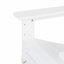 Chaises portatives en bois Adirondack, pliable moderne et rustique pour patio
