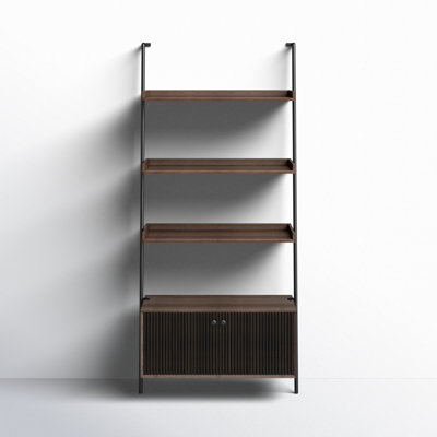 Enya Narrow Ladder Bookcase